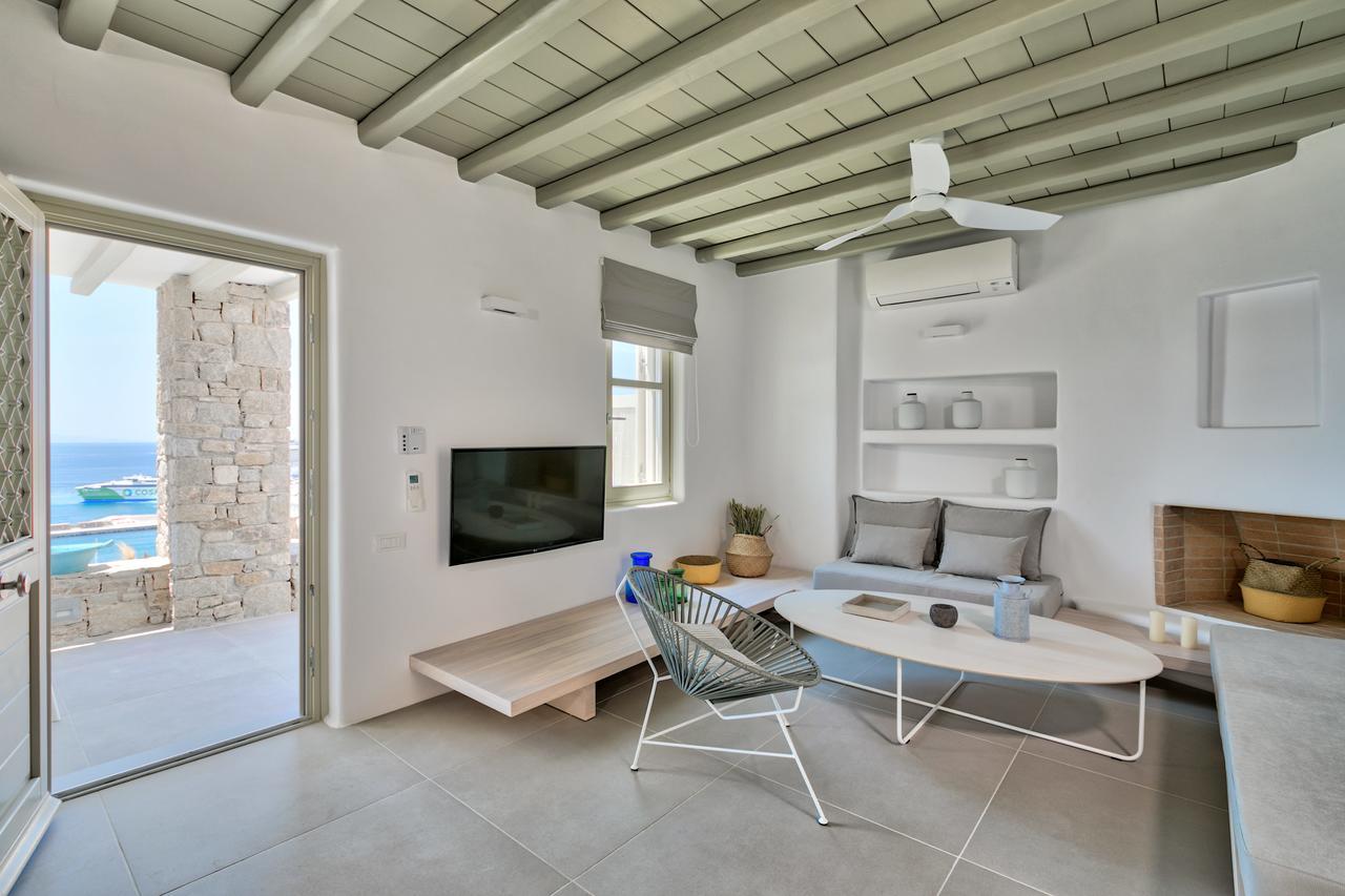 Pasithea Villas Mykonos Tourlos Bagian luar foto