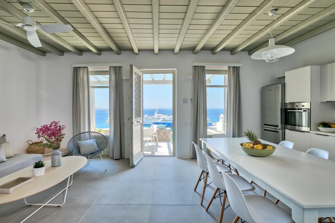 Pasithea Villas Mykonos Tourlos Bagian luar foto