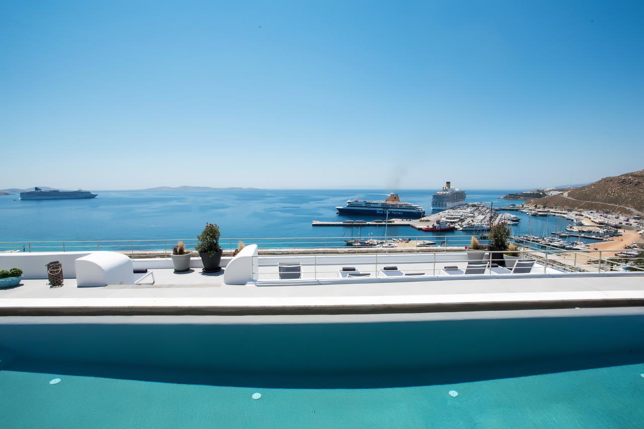 Pasithea Villas Mykonos Tourlos Bagian luar foto